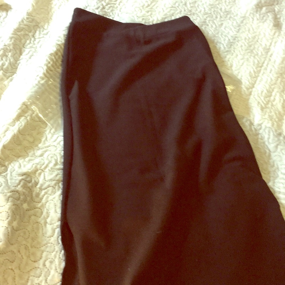 Long black skirt